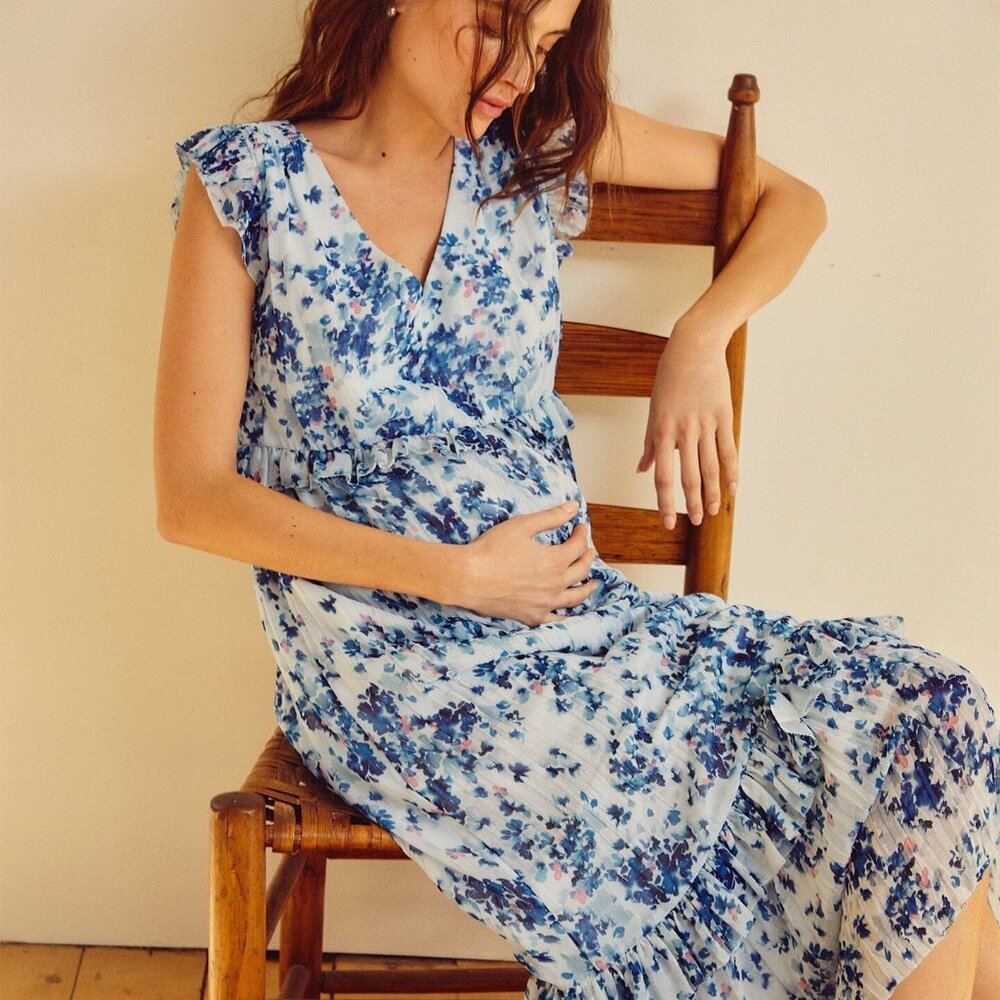 HATCH MATERNITY Luna Dress NWT New with Tags Size 3 (Size 10/12 or Large)
